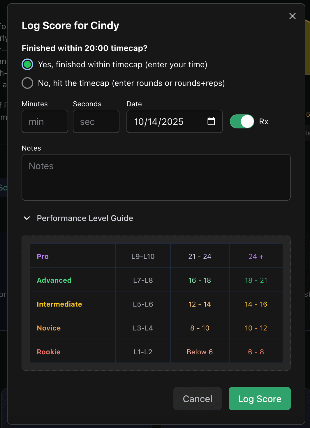 Lift tracking preview